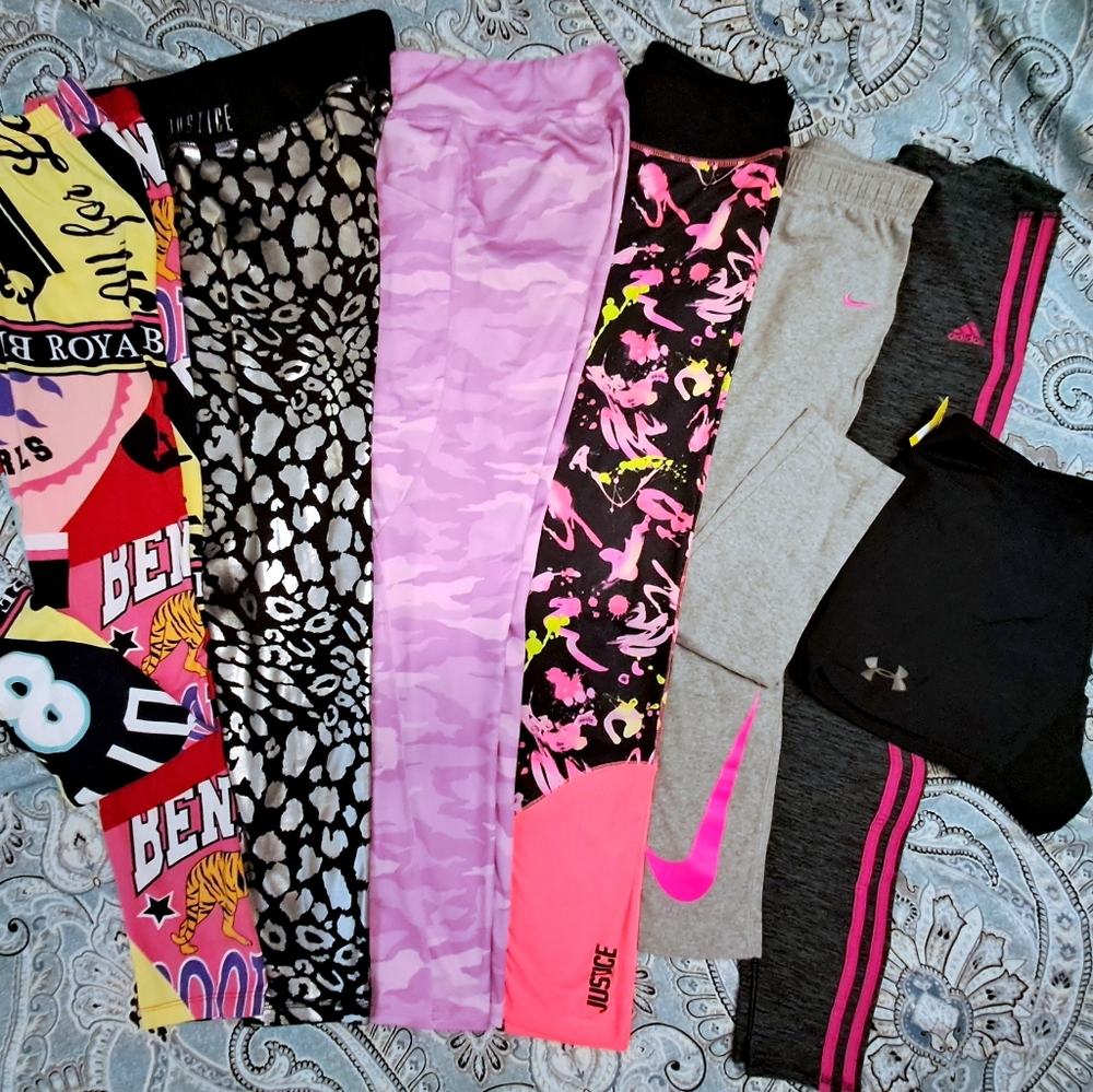 6 Pair Girls Size 14/16 Leggings